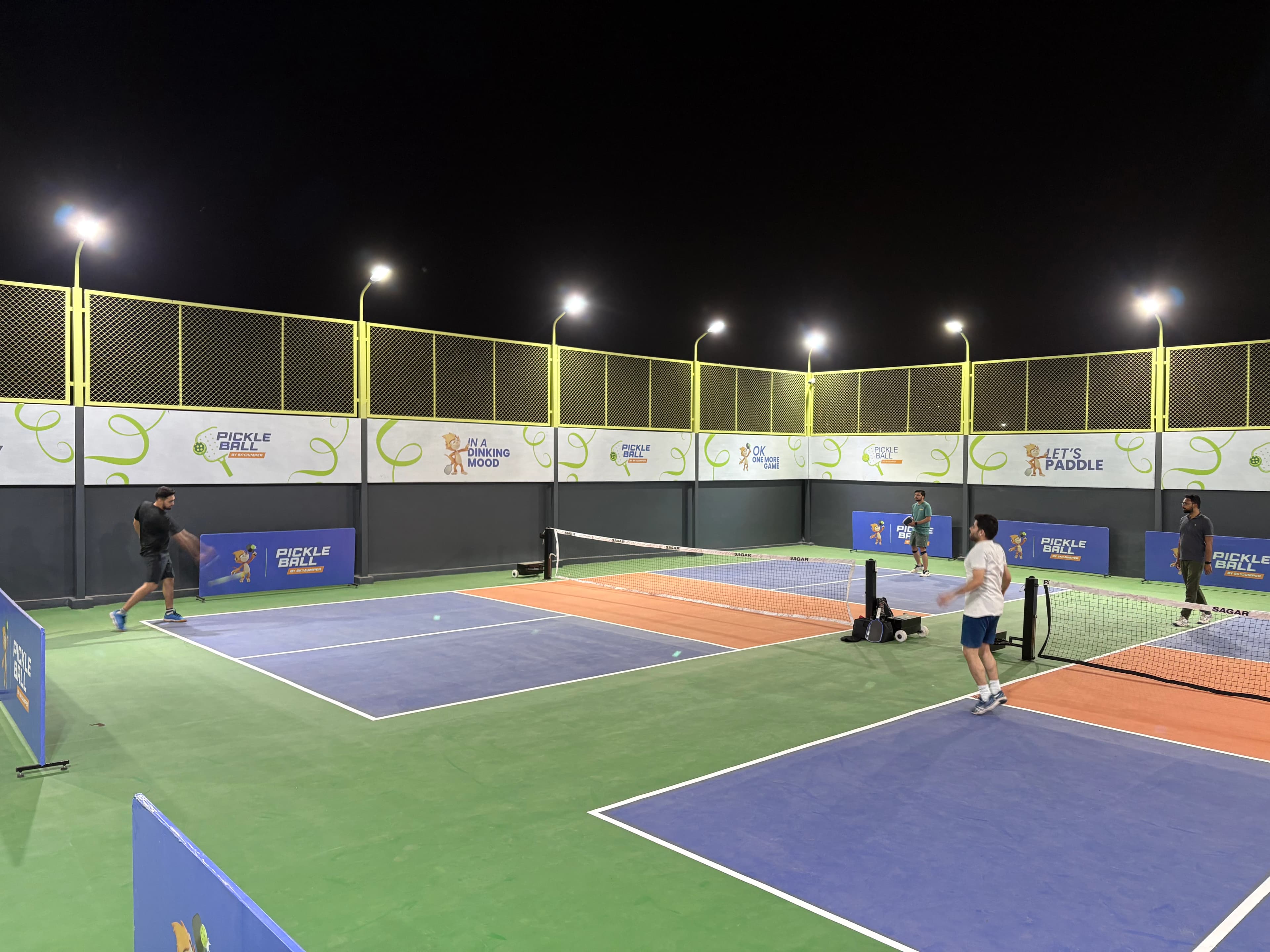 Step Into Sky Pickleball