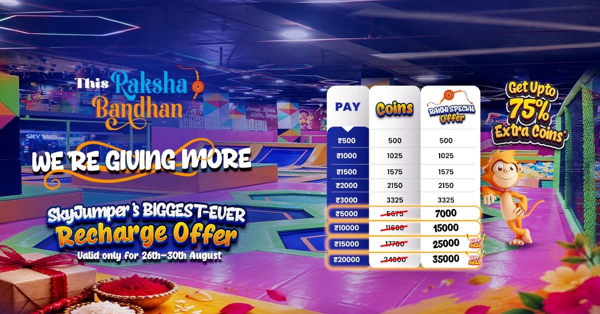 Skyjumper Recharge Offer