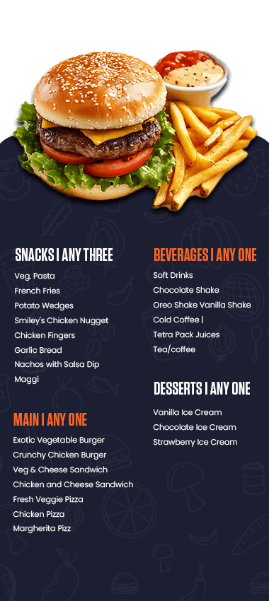Birthday Party Food Menu - SkyJumper Birthday Party Food Menu - SkyJumper