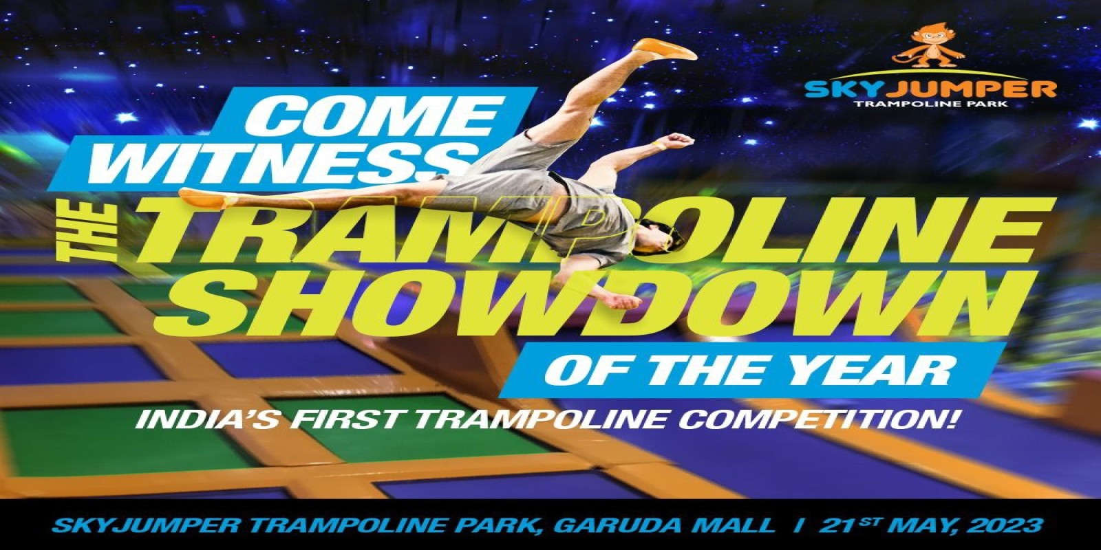 SkyJumper Trampoline Park Proudly Announces India’s First Open Trampoline Competition