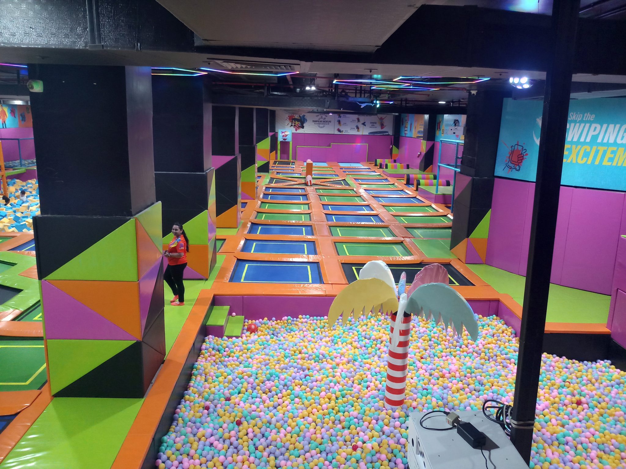 Book Your Fun at the Trampoline Park in M3M Broadway